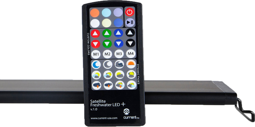 Current Usa Inc.-Satellite Freshwater Led Plus- Black 18-24