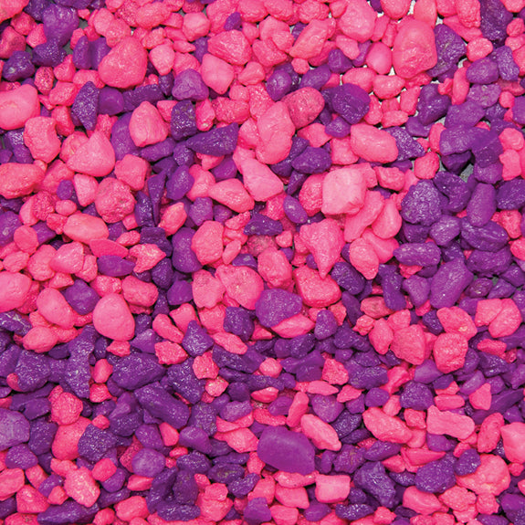 Estes Company Inc-Permaglo Princess Gravel- Pink/purple 5 Pound (Case of 5 )