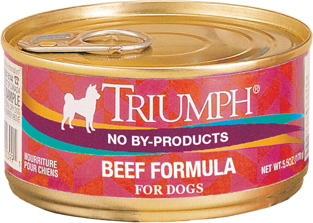 Triumph Pet Industries-Canned Dog Food- Beef 13.2 Oz (Case of 12 )