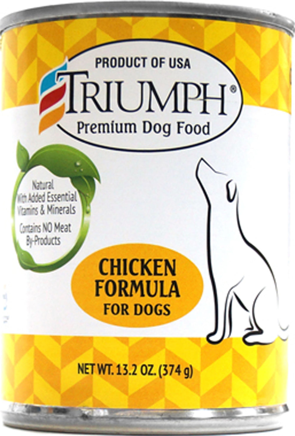 Triumph Pet Industries-Canned Dog Food- Beef 13.2 Oz (Case of 12 )