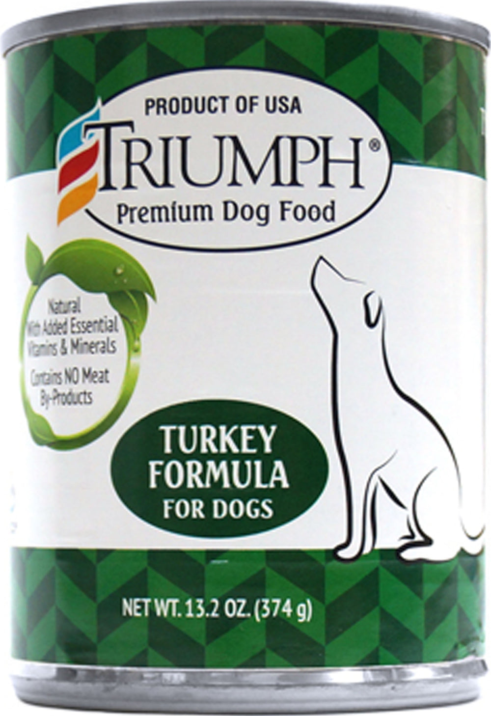 Triumph Pet Industries-Canned Dog Food- Beef 13.2 Oz (Case of 12 )