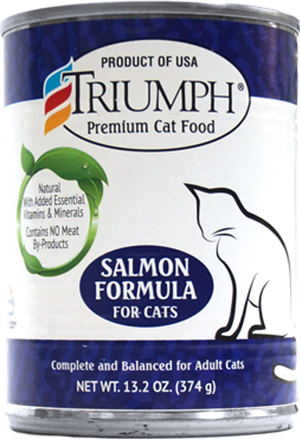 Triumph Pet Industries-Triumph Canned Cat Food- Chicken/liver 13 Oz (Case of 12 )