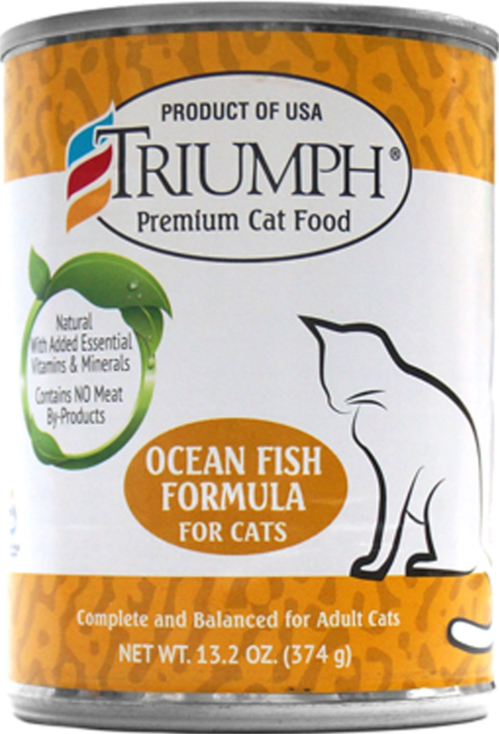 Triumph Pet Industries-Triumph Canned Cat Food- Chicken/liver 13 Oz (Case of 12 )