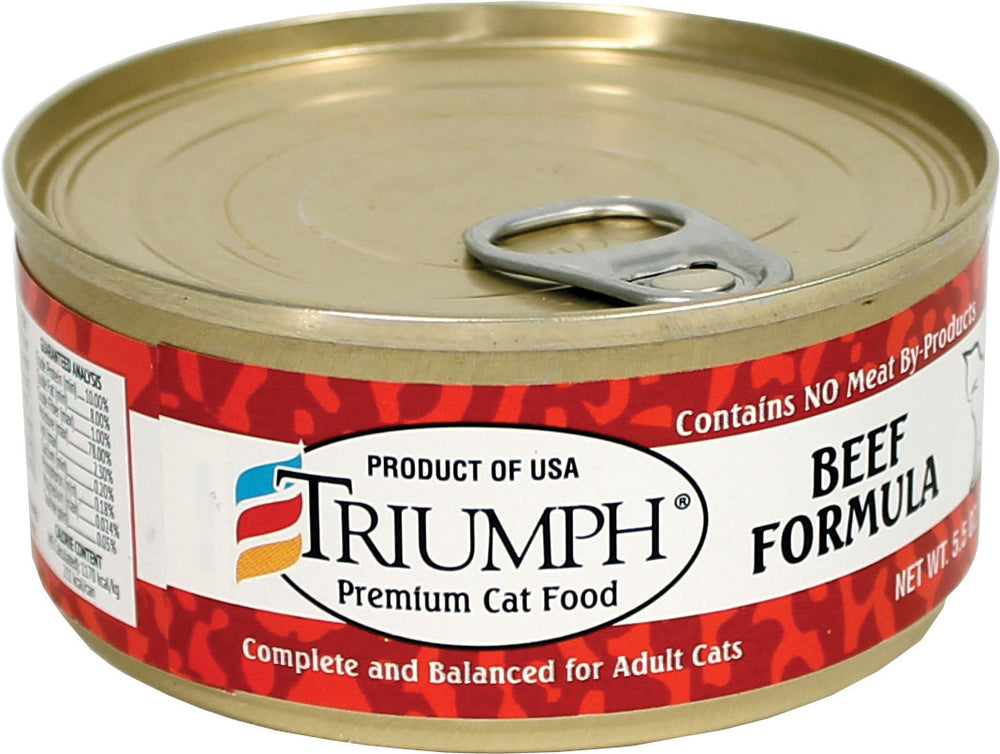 Triumph Pet Industries-Triumph Canned Cat Food- Chicken/liver 13 Oz (Case of 12 )